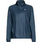 Odlo The Zeroweight Running Jacket Womens Blue Wing Teal XS