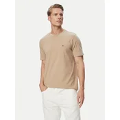 Tommy Hilfiger Majica Ess Seasonal MW0MW39995 Bež Regular Fit