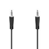 HAMA AUX audio kabl 3.5mm 2-pin, 1.5m (Crna)