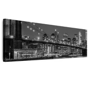 shumee Slika na italijanskem platnu 120 x 40 cm - moderni slog - mesta Slika na italijanskem platnu 135 x 45 cm - moderni slog - mesta