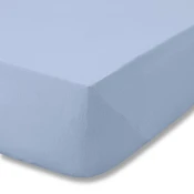 Svetlo modra napenjalna flanelna rjuha 135x190 cm Brushed – Catherine Lansfield