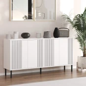 Hanah Home Konzolni sto Refra, 150x75x36 cm, Beli