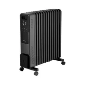 Sencor - Uljni radijator s 13 rebara 1000/1500/2730W/230V Wi-Fi crni