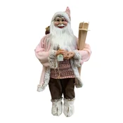 PANGRAF Novogodišnja figura Deda Mraz 100cm SZO13100/ roze