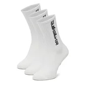 Dolge nogavice Quiksilver AS_QUIKSILVER_100W_SS25 (3-PACK) Bela