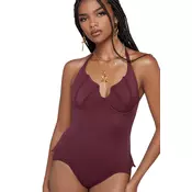 Ženske kopalke KILLSTAR - Sonar Splash - Burgundy - KSRA014810