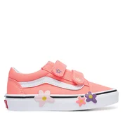 Tenis superge Vans Old Skool V Flower VN000Z6HGSB1 Roza