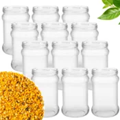 shumee Stekleni kozarci za vlaganje brez pokrovov 315 ml x 12 kosov