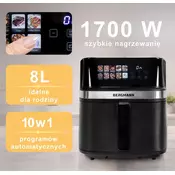 YI cvrtnik za maščobe 1 komora 8l 1700W knjiga N