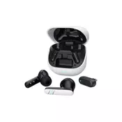 Slušalice TRUST GXT 409 Oxxie, in-ear, bežične, crno-bijele