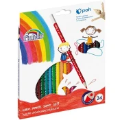 Fiorello Škola - Drvene Bojice Trouglaste Super Soft - 24 Boje-671