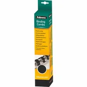 Spirala, plasticna, 12 mm, 56-80 listova, FELLOWES, 25 kom, crna 5331502