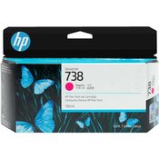 kartuša HP 738 Magenta, 130 ml (original, škrlatna)