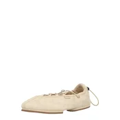 Polo Ralph Lauren Odprte balerinke kremna