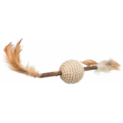 TRIXIE Igracka za macke Štapic sa lopticom i perjem Matatabi Feather Game 20cm