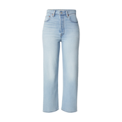 LEVIS  Kavbojke RIBCAGE STRAIGHT svetlo modra