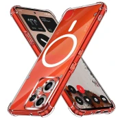Hibridni ovitek Techsuit Shockproof MagSafe za Nothing CMF Phone 2 Pro - clear