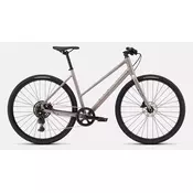 Specialized Sirrus X 2.0 Step-Through - M, Gloss Desert Metallic/Bordeaux Metallic Frost Reflective, 2026
