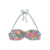 VENICE BEACH Bikini zgornji del  pastelno zelena / oranžna / roza / bela