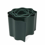 PVC ograjica za vrtno gredo 10 cm, 6 m