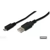 USB kabel A/moškiB/moški micro 5m