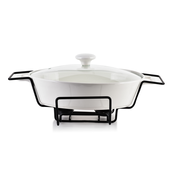 Mondex Modern Kitchen 1,6L Grelna Posoda 33,2X22Xh6,6Cm Navadna Bela, (5000158475)
