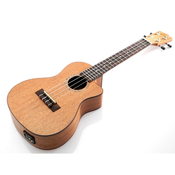 Kokio concert ukulele cutaway EQ mahogany w/bag