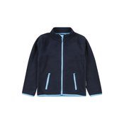 PLAYSHOES Flis jakna, tamno plava / nebesko plava