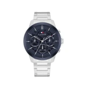 Tommy Hilfiger Muški kvarcni sat, Teget-srebrne boje