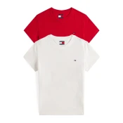 Tommy Jeans Majica rdeča/bela