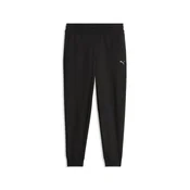 PUMA Leo Fleece Sweatpants Women, Clothing, Black, S