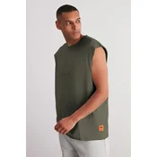Trendyol Muška majica TMNSS24AL00005, Siva