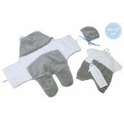 Llorens M740-59 obleka za dojenčico NEW BORN velikost 40-42 cm