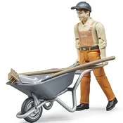 Bruder Figura radnik sa kolicima 621308