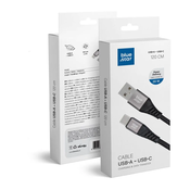 Blue Star pleten kabel USB A na Lightning 2.4A konektor