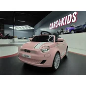 Otroški električni avtomobil Fiat 500 – 12 V roza