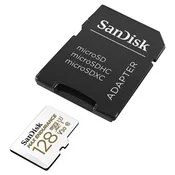 shumee SANDISK MAX ENDURANCE microSDXC KARTICA 128 GB z adapterjem