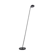 MEGATRON Ottica Stando LED-stoječa svetilka, črna - Študija/pisarna - Sodobni - matno črna - Kovina