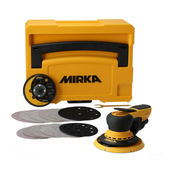 MIRKA DEROS II 5650 Brusilnik 5mm, V KOVČKU, 125mm + 150mm