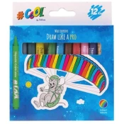 COOL by Victoria: Set obojenih voštanih bojica - 12 komada