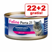 Feline Porta 21 ekonomicno pakiranje 24 x 156 g - Tuna sa surimijem