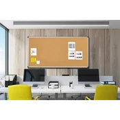 Plutovinasta tabla, 120x240 cm, aluminijast okvir, VICTORIA VISUAL