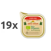 Almo Nature Bio Organic - govedina 19 x 85 g