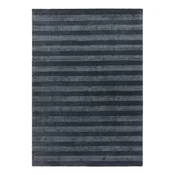 Temno modra ročno tkana preproga iz recikliranih vlaken 160x230 cm Connor – MADE