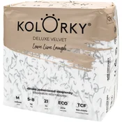 Kolorky Deluxe Velvet Love Live Laugh EKO plenice velikost M 5-8 Kg 21 kos