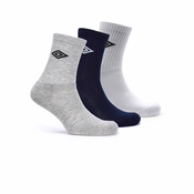 UMBRO NOGAVICE 3 pack, (UMEFX193054004_10_-39-41)