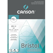 Canson Illustration Bristol Graphic A3 250 g White Skicirka