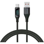 Savio CL-172 USB 2.0 A - USB Type-C kabel, 1 m (CL-172)