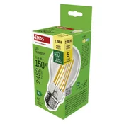LED žarnica Filament A70/E27/11.6 W (150 W)/2 452 lm/toplo bela/A CLASS