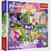 shumee 4-v-1 UGANKA SVET ZMAJA DIPLODOK 34663